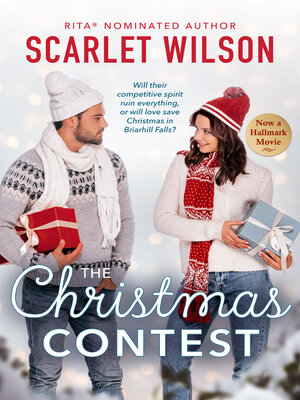 cover image of The Christmas Contest: Christmas Wishes, Book 4